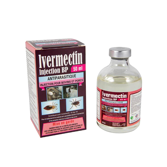Veterinary Drugs Ivermectin 1% Injection 50ml